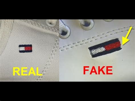 fake tommy hilfiger vs real shoes|tommy hilfiger is real.